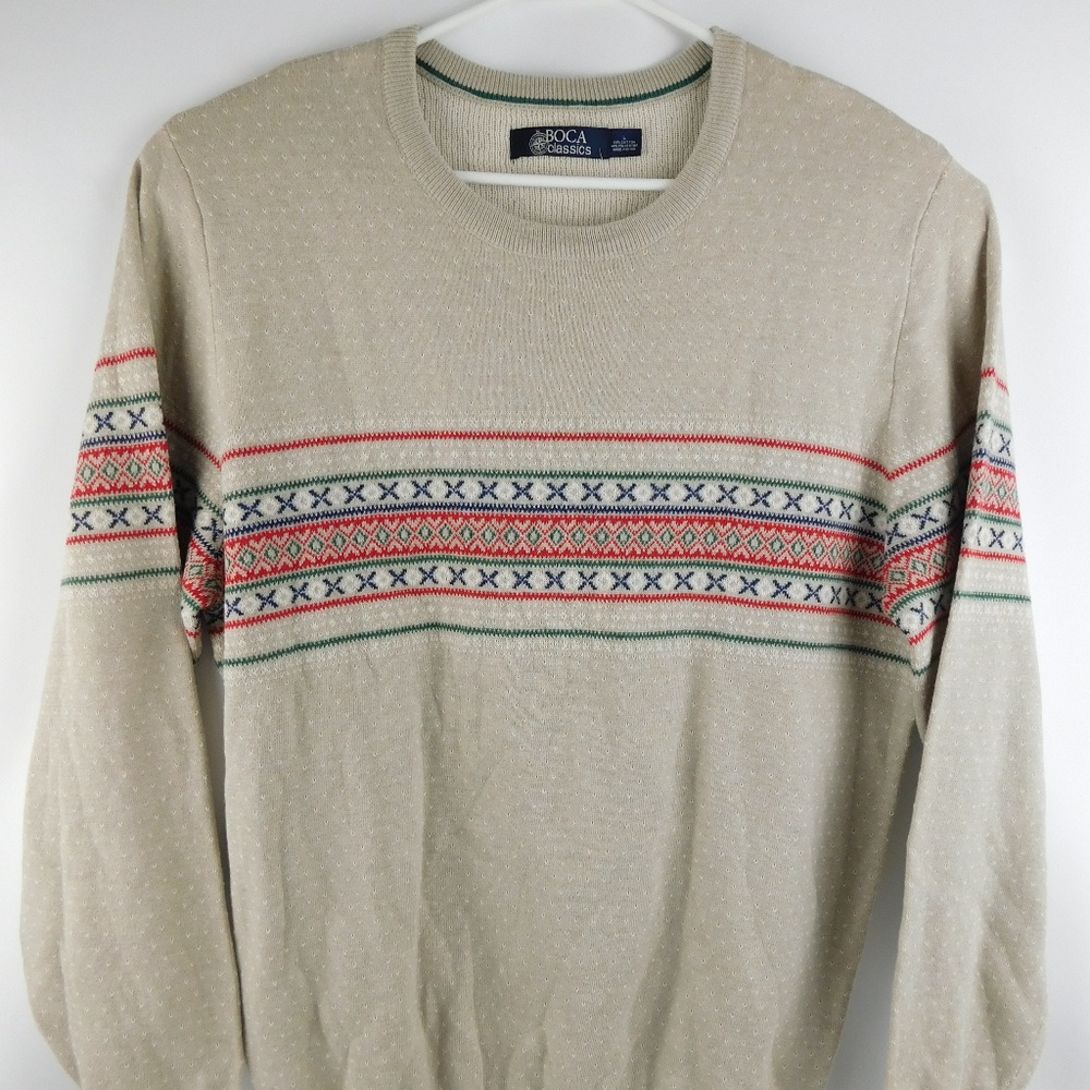 NWT Boca Classics Women's Sweater Size Large